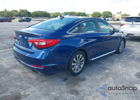2016 Hyundai Sonata Sport from USA, damaged, VIN 5NPE34AF0GH423049